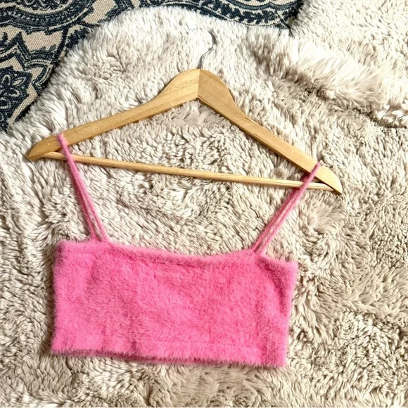 Amanda Uprichard Cropped Cami XS fuzzy - Picture 4 of 6